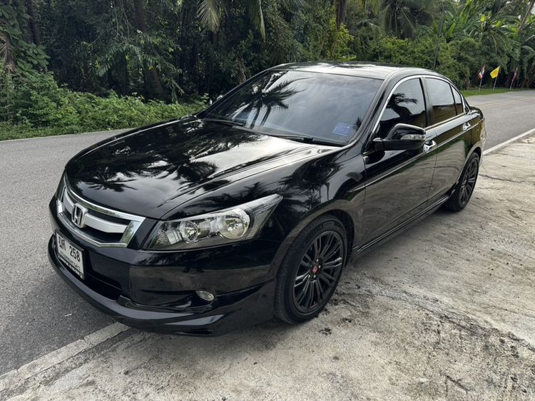 Honda Accord 2010 2.4 EL NAVI Sedan เบนซิน ไม่ติดแก๊ส เกียร์อัตโนมัติ ดำ