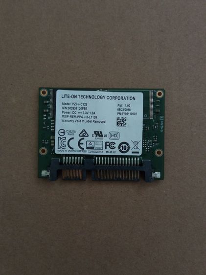 ที่เก็บข้อมูลและเมมโมรี่การ์ด 128 GB SSD SATA LITE-ON TECHNOLOGY CORPORATION