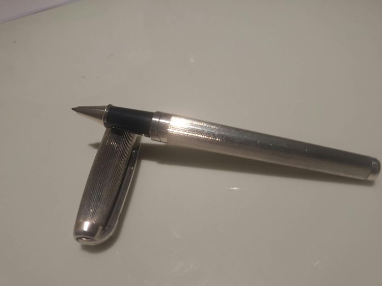ST Dupont Olympio Sterling Silver 925 Rollerball Pen