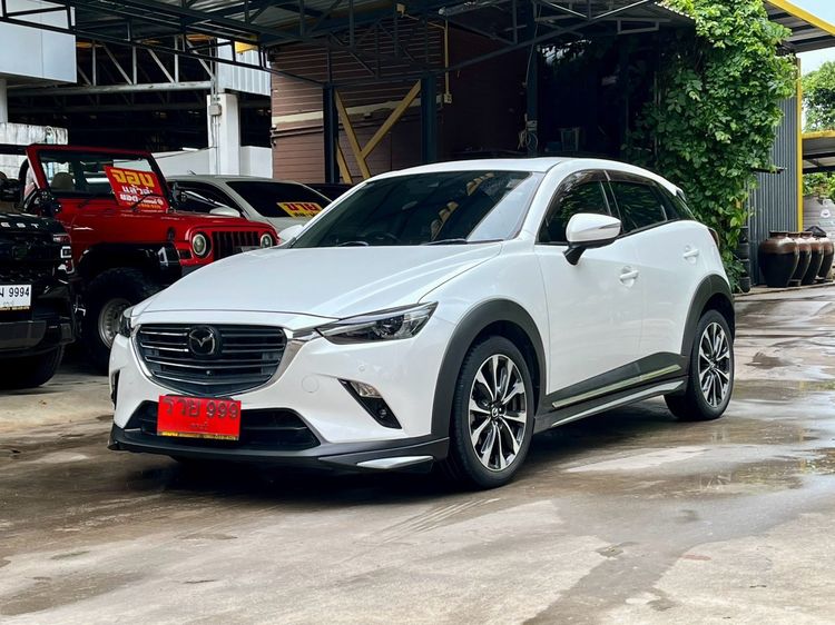 รถ Mazda CX-3 2.0 SP สี ขาว