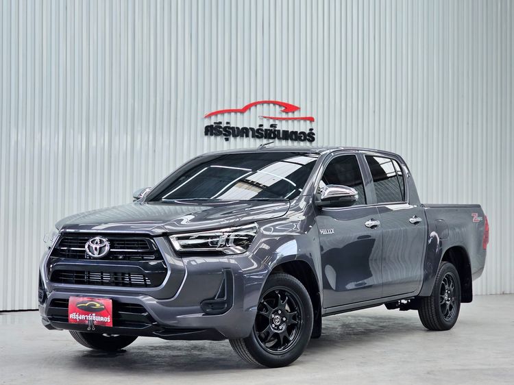 Toyota Hilux Revo 2023 Double Cab 2.4 Mid Z Edition Pickup ดีเซล ไม่ติดแก๊ส เกียร์อัตโนมัติ เทา