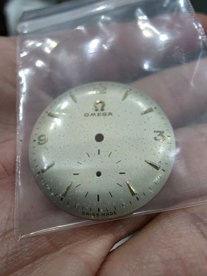 A.หน้าปัด Omega โอเมก้า 2 เข็มครึ่ง รุ่นเก่า หายาก เก่าเก็บ ขายตามสภาพ พร้อมส่ง รูปที่ 5