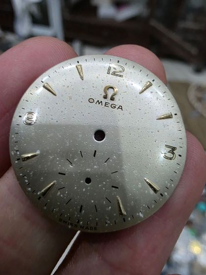 หน้าปัด Omega โอเมก้า 2 เข็มครึ่ง รุ่นเก่า หายาก เก่าเก็บ ขายตามสภาพ พร้อมส่ง
