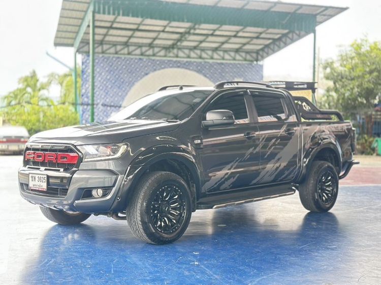 Ford Ranger 2016 2.2 Hi-Rider XLT Pickup ดีเซล ไม่ติดแก๊ส เกียร์อัตโนมัติ เทา รูปที่ 3