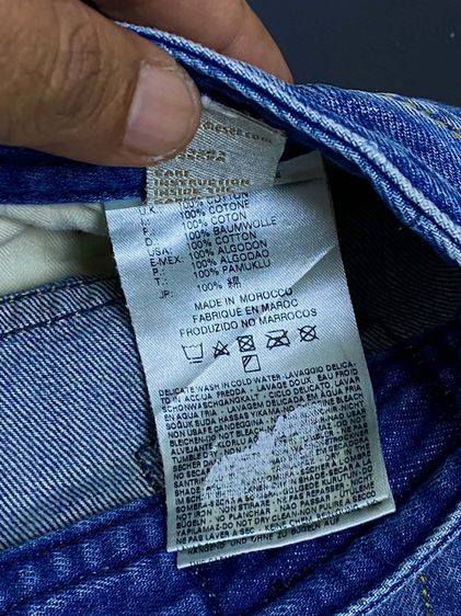 กางเกงยีนส์ Diesel Thavar Wash 0806P (Made in Italy) รูปที่ 13