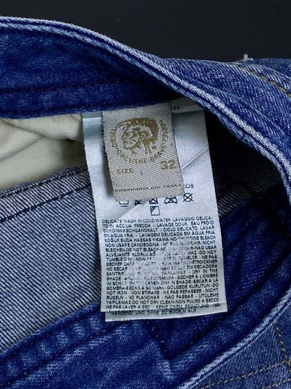 กางเกงยีนส์ Diesel Thavar Wash 0806P (Made in Italy) รูปที่ 7