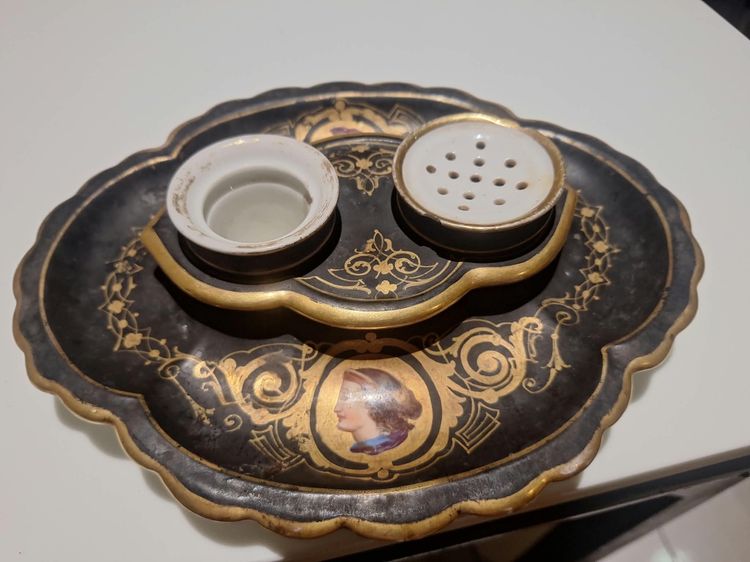 Antique Vintage French Porcelain Collectible รูปที่ 6