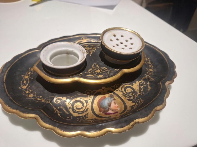 Antique Vintage French Porcelain Collectible รูปที่ 2