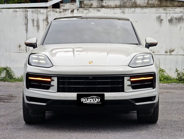 Porsche Cayenne 2024 3.0 E-Hybrid Coupé 4WD Utility-car ปลั๊กอินไฮบริด (PHEV) ไม่ติดแก๊ส เกียร์อัตโนมัติ เทา รูปที่ 3