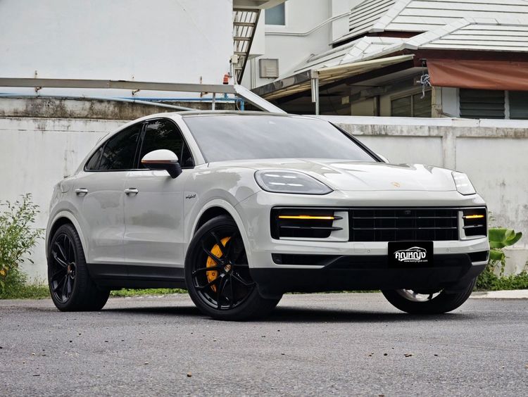 รถ Porsche Cayenne 3.0 E-Hybrid Coupé 4WD สี เทา