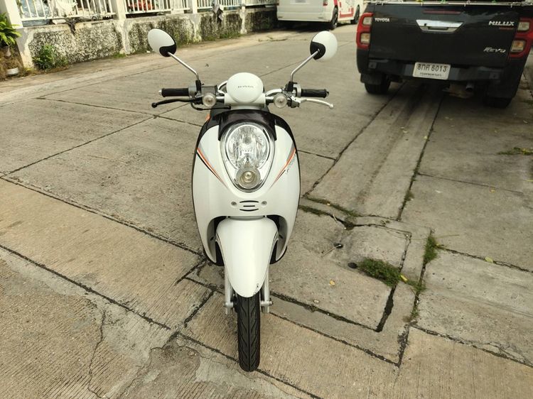 🛵ยังไงก็ขาย SCOOPY-i ปี 53 เครื่องดี สีสวย สตาร์ทมือ เล่มชุดโอนครบ+เปลี่ยนถ่ายน้ำมันเครื่องฟรี ส่งฟรี30 ก.ม รูปที่ 4