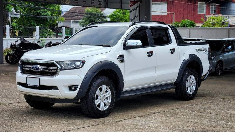 Ford Ranger 2019 2.2 Hi-Rider XLT Pickup ดีเซล ไม่ติดแก๊ส เกียร์อัตโนมัติ ขาว