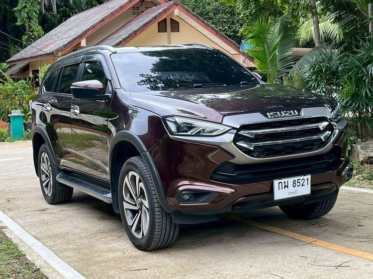 Isuzu MU-X 2021 1.9 ULTIMATE 2WD Utility-car ดีเซล ไม่ติดแก๊ส เกียร์อัตโนมัติ น้ำตาล รูปที่ 3