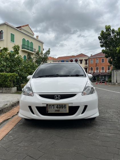 Honda Jazz 2007 1.5 E-V VTEC Sedan เบนซิน ไม่ติดแก๊ส เกียร์อัตโนมัติ ขาว รูปที่ 2