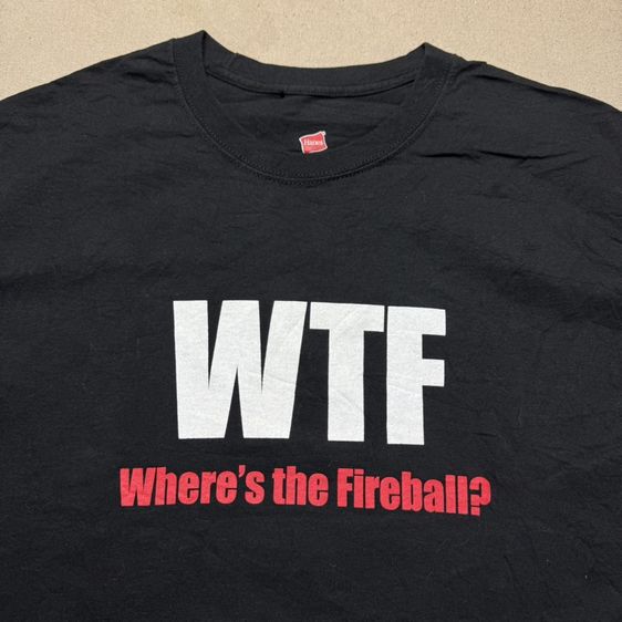 เสื้อยืด WTF Fireball Cinnamon Whisky Size L รูปที่ 5
