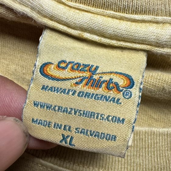 เสื้อยืด Crazy Shirts x Shipfaced Brewing Co ผ้าฝอก ใหม่มาก Size XL รูปที่ 4