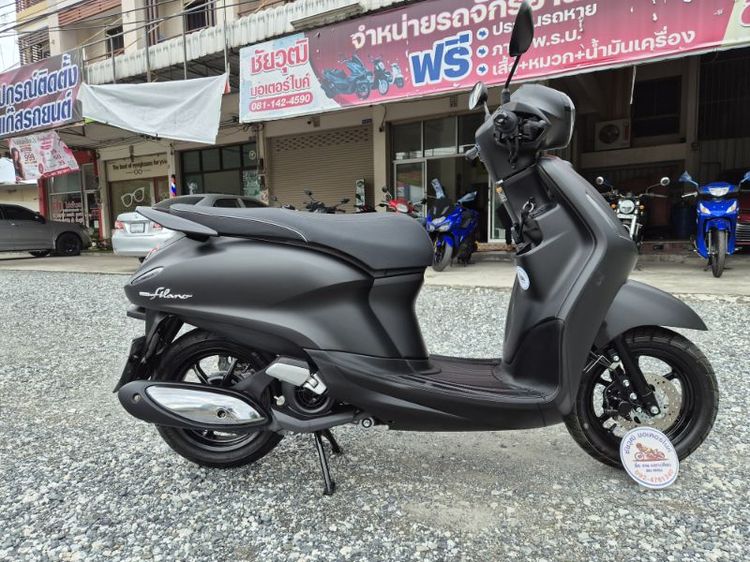 อยู่ตรงข้ามห้างเซ็นทรัลชลบุรี Yamaha Grand filano hybrid รถสภาพดี วิ่งน้อย รับประกันรถ1ปี สดผ่อน รูปที่ 4