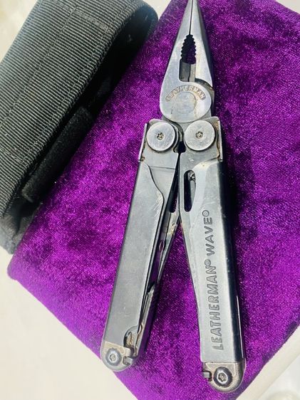 Leatherman Wave (รุ่น Black Oxide / รมดำ) พร้อมซองไนลอนพกพา รูปที่ 2