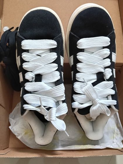 UK 5.5 | EU 38 2/3 | US 7 ดำ รองเท้าผ้าใบadidas