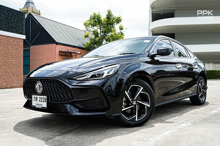 MG MG5 2023 1.5 D+ Sedan เบนซิน ไม่ติดแก๊ส เกียร์อัตโนมัติ ดำ