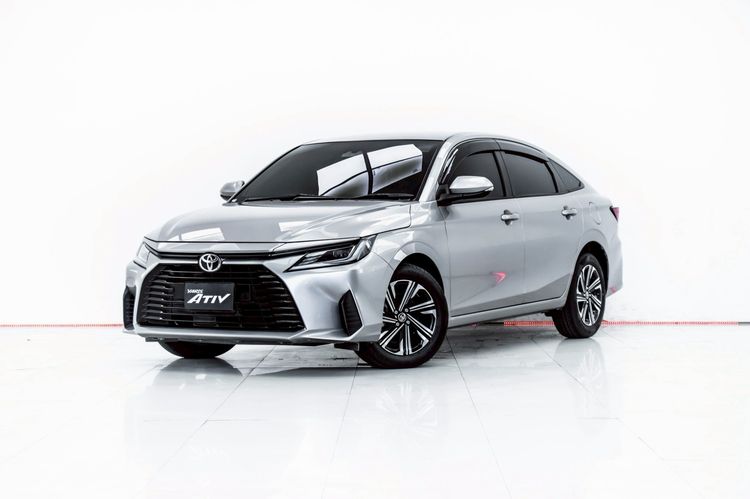Toyota Yaris ATIV 2023 1.2 Smart Sedan เบนซิน ไม่ติดแก๊ส เกียร์อัตโนมัติ เทา