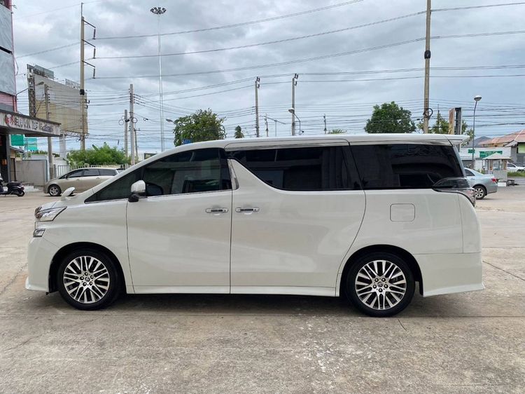 Toyota Vellfire 2017 2.5 Z G Edition Van เบนซิน ไม่ติดแก๊ส เกียร์อัตโนมัติ ขาว รูปที่ 4