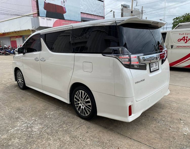Toyota Vellfire 2017 2.5 Z G Edition Van เบนซิน ไม่ติดแก๊ส เกียร์อัตโนมัติ ขาว รูปที่ 3