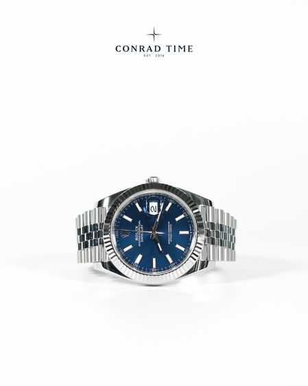 Rolex Datejust 126334 Blue Dial White Gold Jubilee 41mm. 99 รูปที่ 9