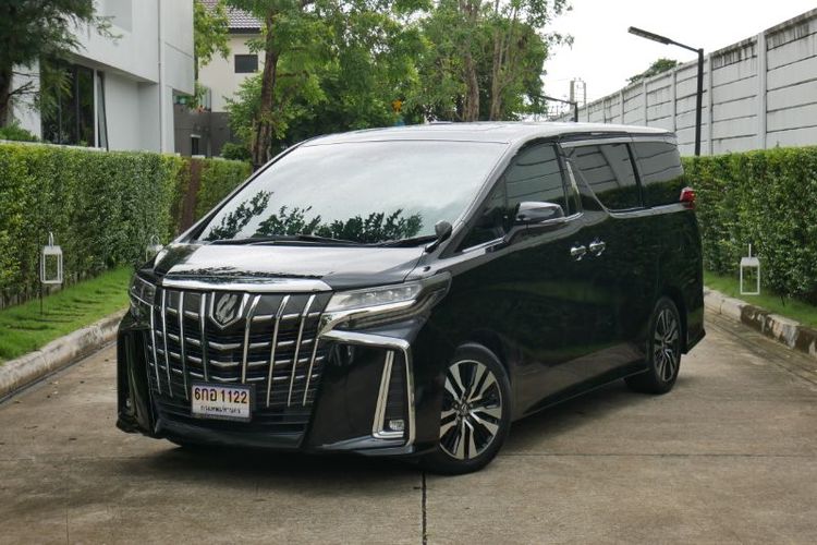 รถ Toyota Alphard 2.5 SC สี ดำ