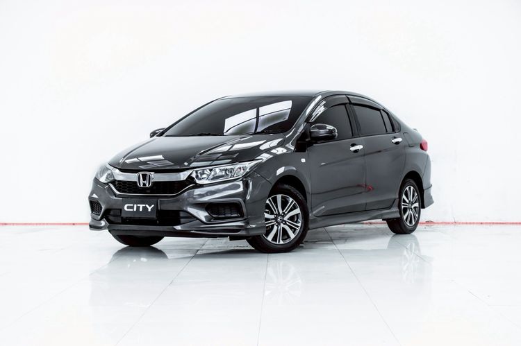Honda City 2018 1.5 V Plus i-VTEC Sedan เบนซิน ไม่ติดแก๊ส เกียร์อัตโนมัติ เทา