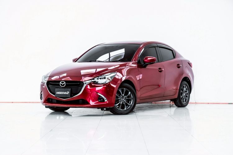 Mazda Mazda 2 2019 1.3 High Connect Sedan เบนซิน ไม่ติดแก๊ส เกียร์อัตโนมัติ แดง