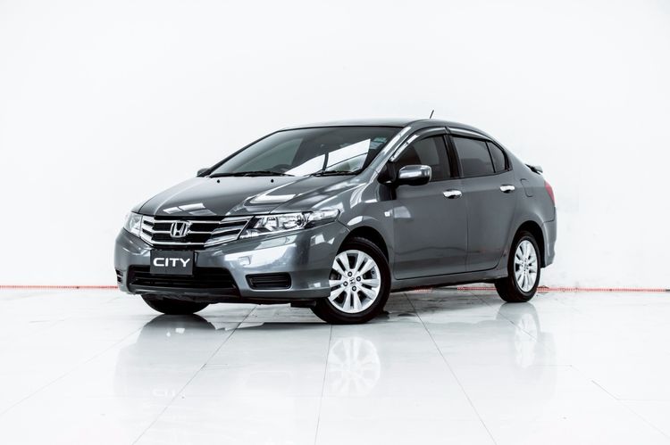 Honda City 2012 1.5 V CNG Sedan เบนซิน NGV เกียร์อัตโนมัติ เทา