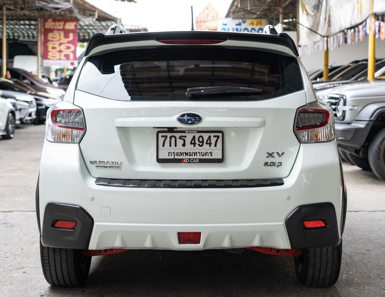 Subaru XV 2018 2.0 P 4WD Utility-car เบนซิน ไม่ติดแก๊ส เกียร์อัตโนมัติ ขาว รูปที่ 4
