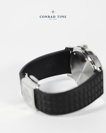Patek Aquanaut 5067A-001 Black dial Diamond Bezel Black Rubber Strap 2015 35.6 mm. Fullset  รูปที่ 12