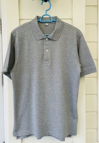 เสื้อโปโล (Polo Shirt) แบรนด์ UNIQLO (S อก-38) มือสอง