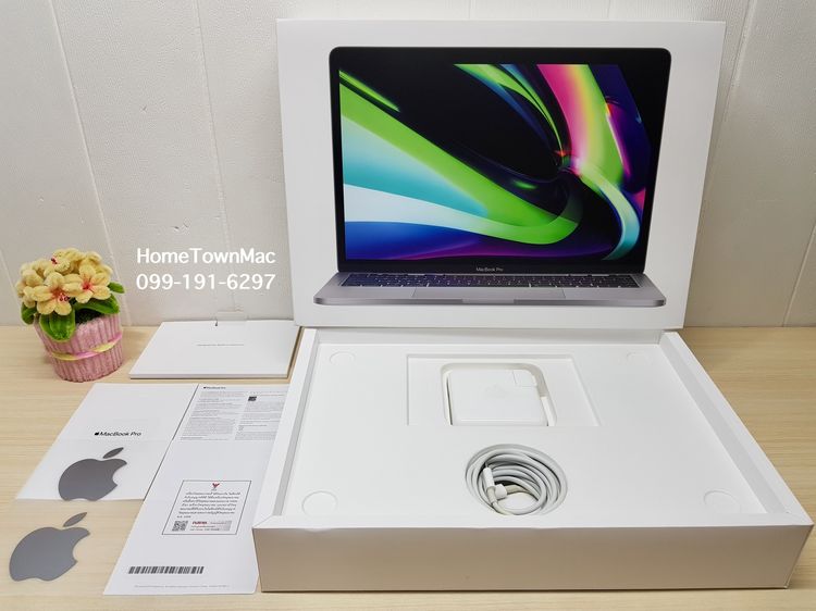 MacbookPro (Retina13-inch, 2020) M1 8-Core CPU 8-Core GPU SSD 256Gb Ram 8Gb สี Space Gray น่าใช้งาน ราคาน่าโดน รูปที่ 2