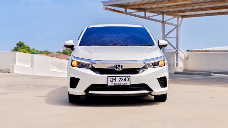 Honda City 2022 1.0 V Sedan เบนซิน ไม่ติดแก๊ส เกียร์อัตโนมัติ ขาว