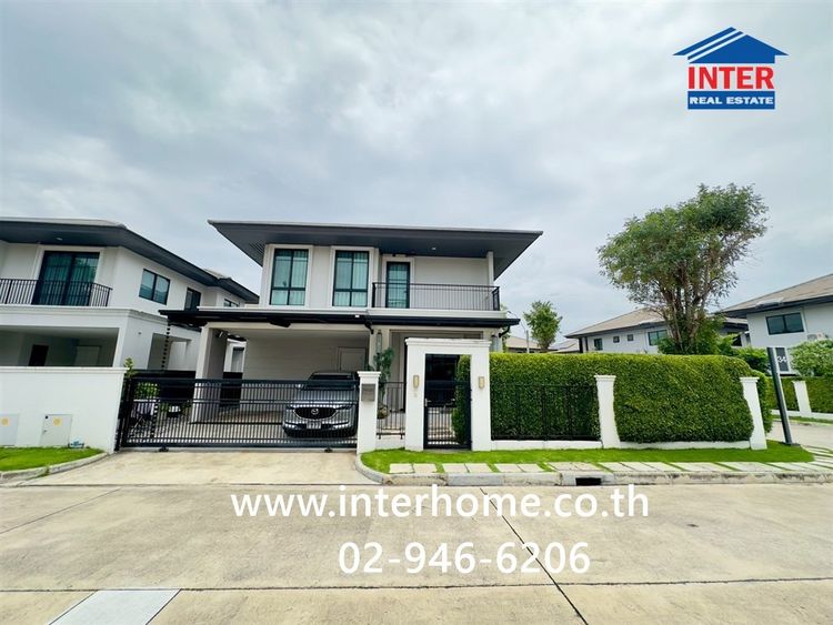 บ้านเดี่ยว 2 ชั้น 63.8 ตร.ว. หมู่บ้านเศรษฐสิริ พัฒนาการ ซอยพัฒนาการ87 ถนนศรีนครินทร์ ถนนพัฒนาการ-อ่อนนุชตัดใหม่ เขตประเวศ กรุงเทพมหานคร