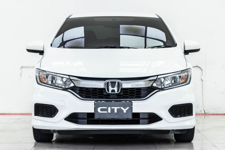 Honda City 2018 1.5 S Sedan เบนซิน ไม่ติดแก๊ส เกียร์อัตโนมัติ ขาว รูปที่ 4