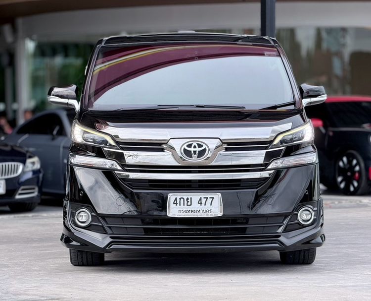 Toyota Vellfire 2015 2.5 Z G Edition Utility-car เบนซิน ไม่ติดแก๊ส เกียร์อัตโนมัติ ดำ รูปที่ 2