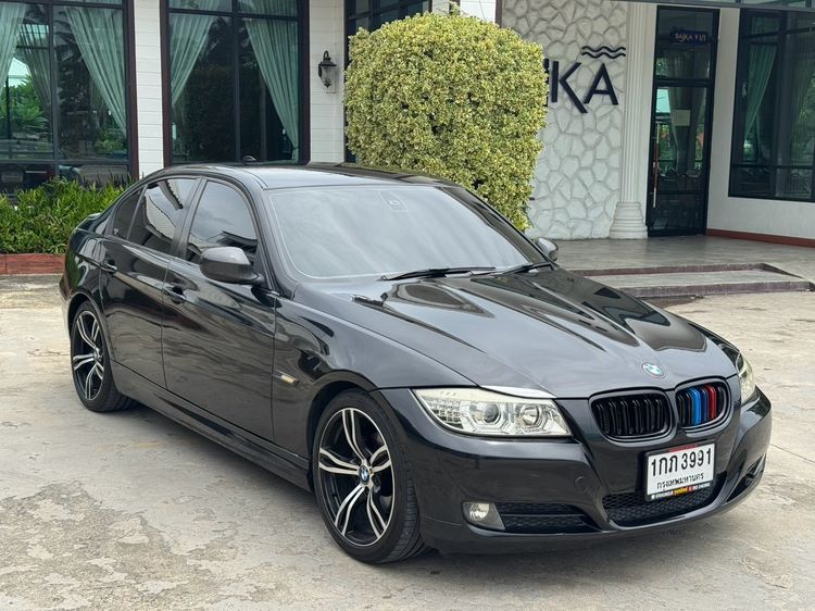 BMW Series 3 2010 318i Sedan เบนซิน ไม่ติดแก๊ส เกียร์อัตโนมัติ ดำ รูปที่ 3