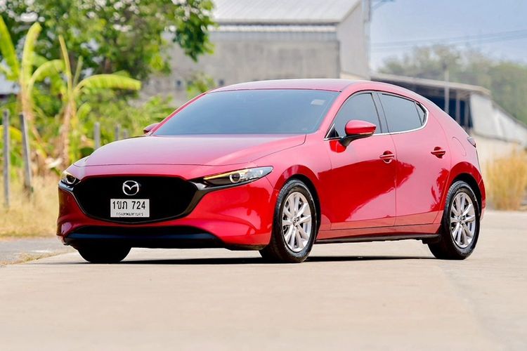 รถ Mazda CX-3 2.0 C สี แดง