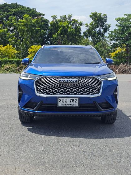 รถ GWM Haval H6 1.5 Hybrid Ultra สี น้ำเงิน