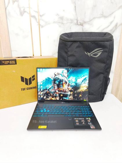 วินโดว์ 16 กิกะไบต์ HDMI ใช่ 💻 ขาย Asus TUF Gaming A16 (สภาพสวย ประกันศูนย์ยาวๆ) 💵 ราคา 29,500 บาท 