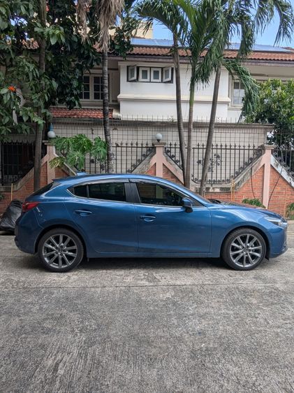 Mazda Mazda3 2018 2.0 S Sports Sedan เบนซิน ไม่ติดแก๊ส เกียร์อัตโนมัติ น้ำเงิน