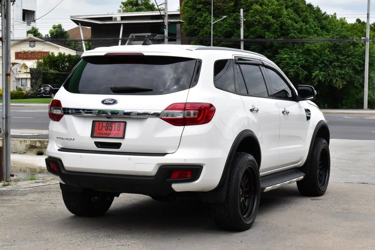 Ford Everest 2020 2.0 Titanium Plus Utility-car ดีเซล ไม่ติดแก๊ส เกียร์อัตโนมัติ ขาว รูปที่ 2