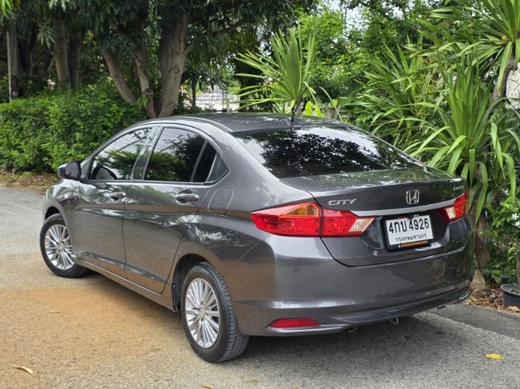 Honda City 2015 1.5 S Sedan เบนซิน ไม่ติดแก๊ส เกียร์อัตโนมัติ เทา รูปที่ 2