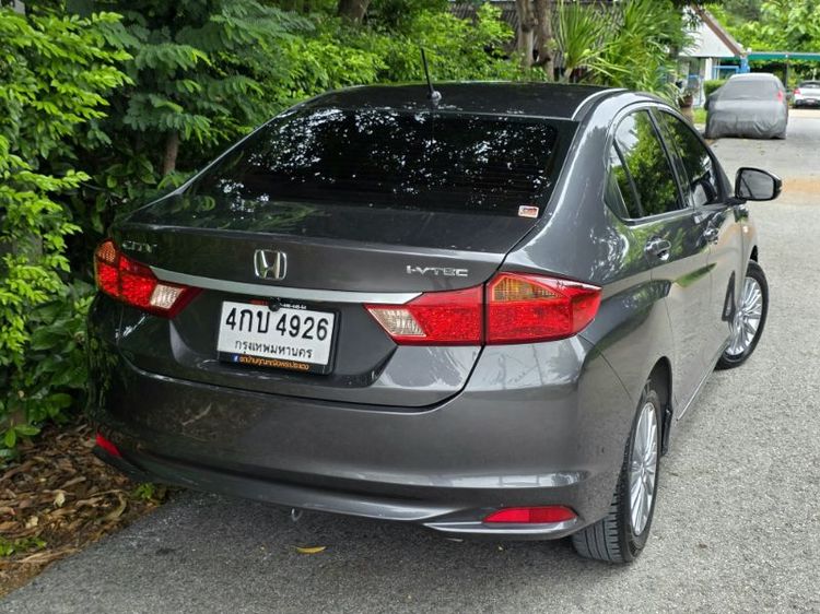 Honda City 2015 1.5 S Sedan เบนซิน ไม่ติดแก๊ส เกียร์อัตโนมัติ เทา รูปที่ 3