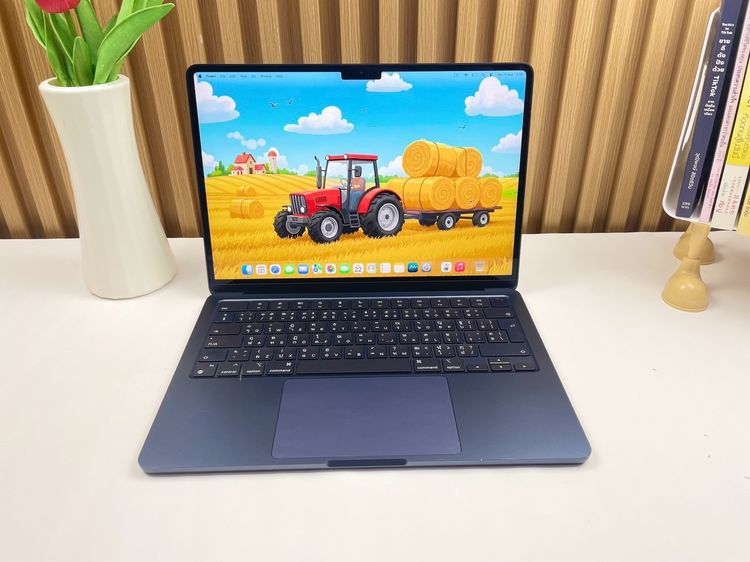 Apple แมค โอเอส 8 กิกะไบต์ อื่นๆ ไม่ใช่ MacBook Air 13-inch M3 2024 Ram8GB SSD512GB Midnight CPU8-core,GPU10-core 