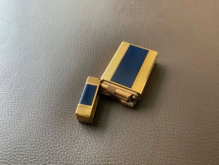 Vintage S.T. Dupont Ligne 1 Laque de Chine Blue – Made in France รูปที่ 6